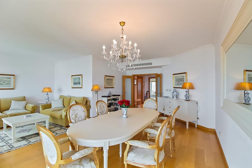 Library, TV and multimedia, Balcony/Terrace, Living room, Dining area, River view, Sea view, internet, air conditioner