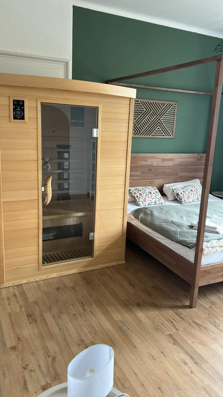 Sauna, Sauna, Photo of the whole room, Bedroom
