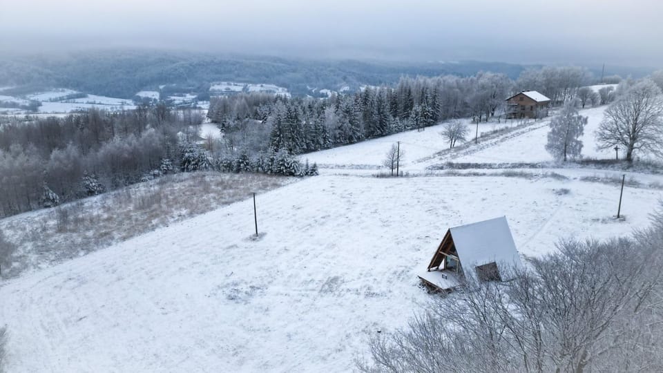 Natural landscape, Winter, Mountain view