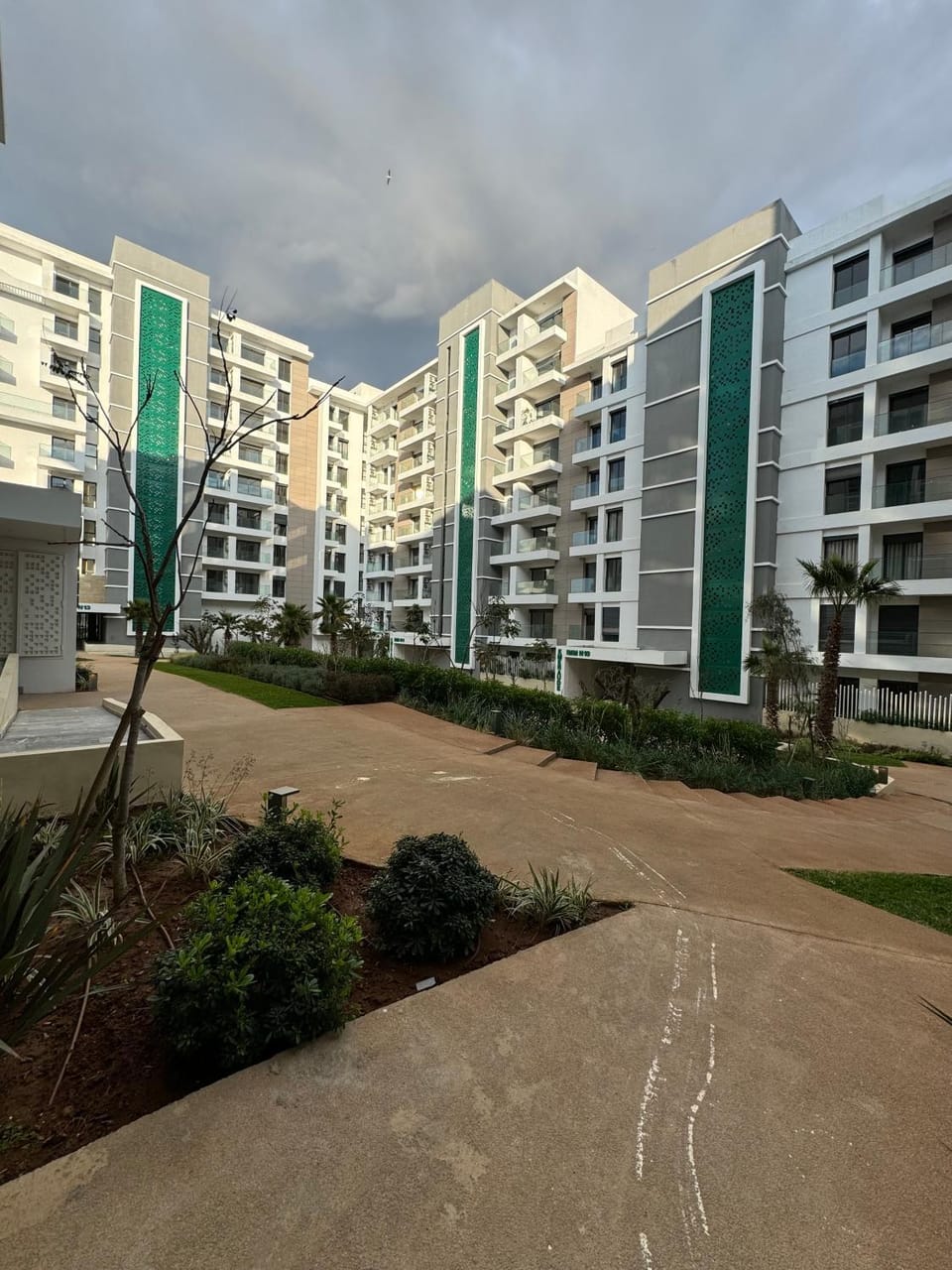 Property building, Garden