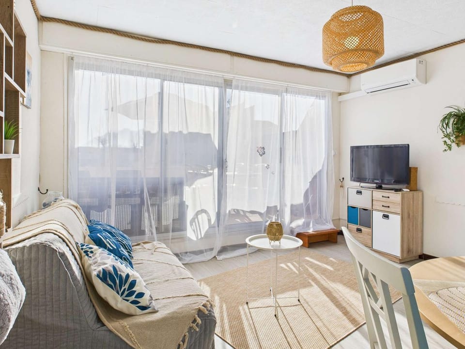 Appartement climatisé avec parking à Marseillan-Plage - FR-1-326-849 Apartment in Marseillan