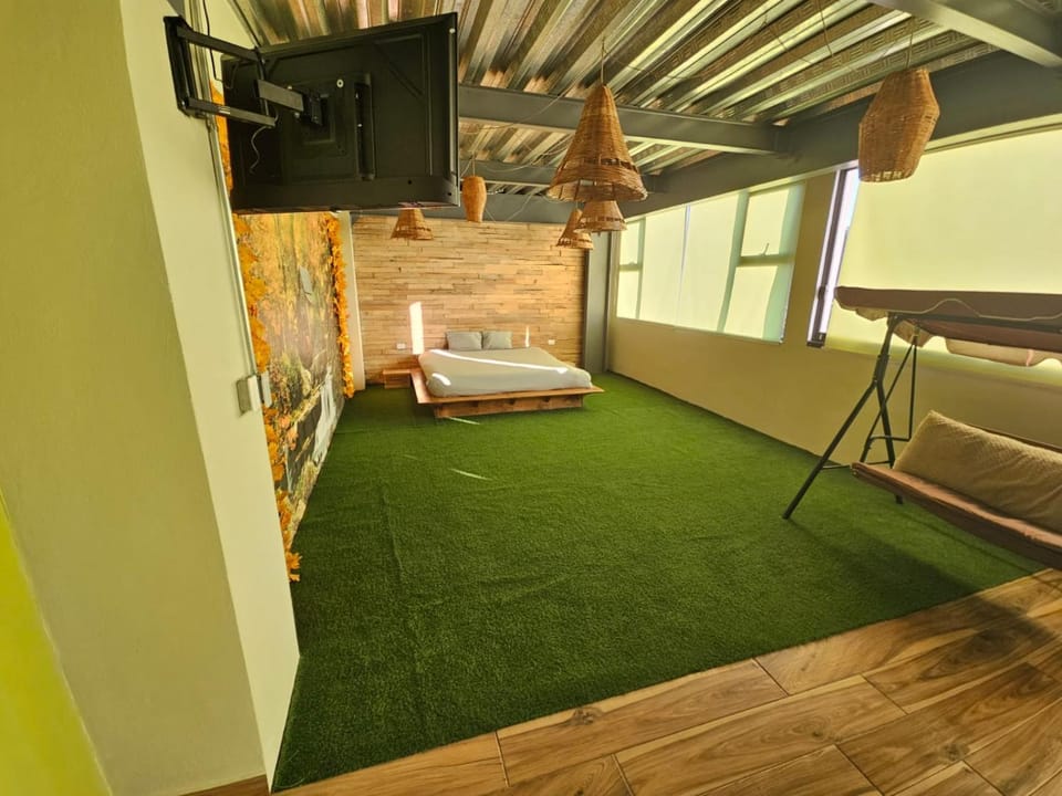 Camping con jacuzzi en la ciudad Apartment in Puebla