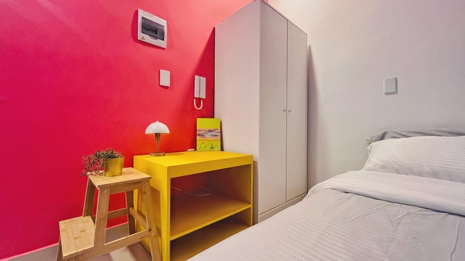 Bed, Bedroom, wardrobe