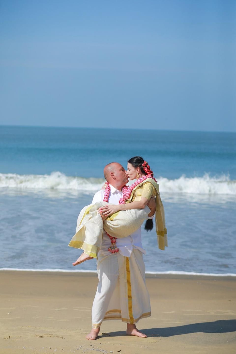 People, Natural landscape, Beach, Guests, Sea view, group of guests, wedding
