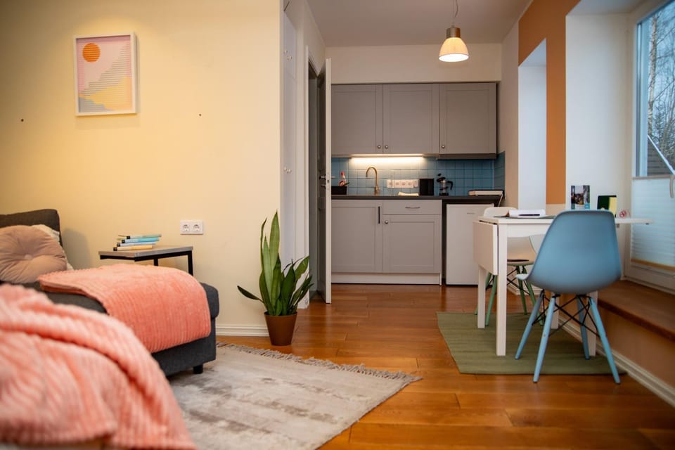 Kitchen or kitchenette, Living room, Seating area, Dining area, oven, pet friendly, stove