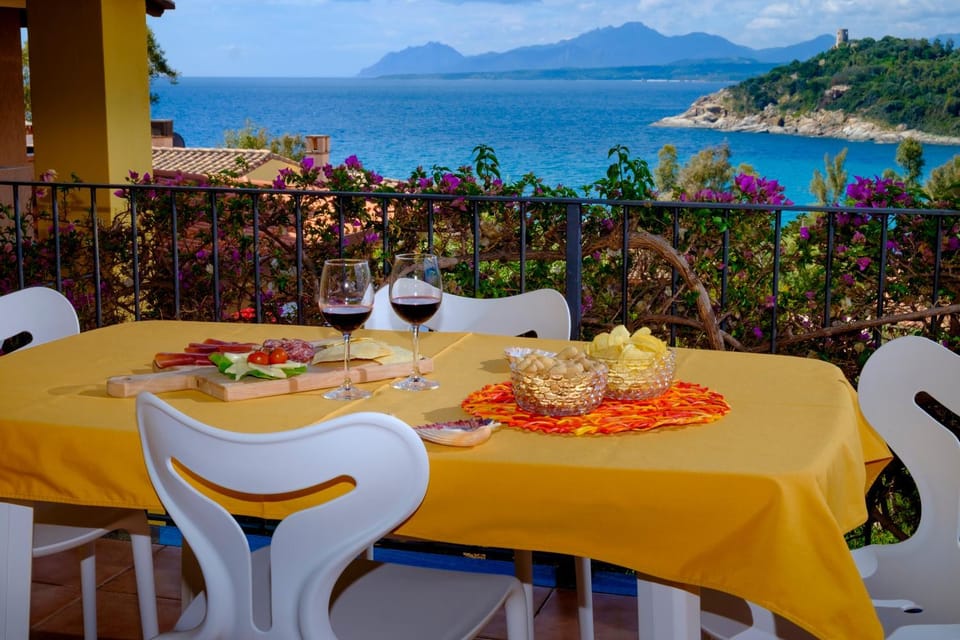 Natural landscape, View (from property/room), Balcony/Terrace, Sea view