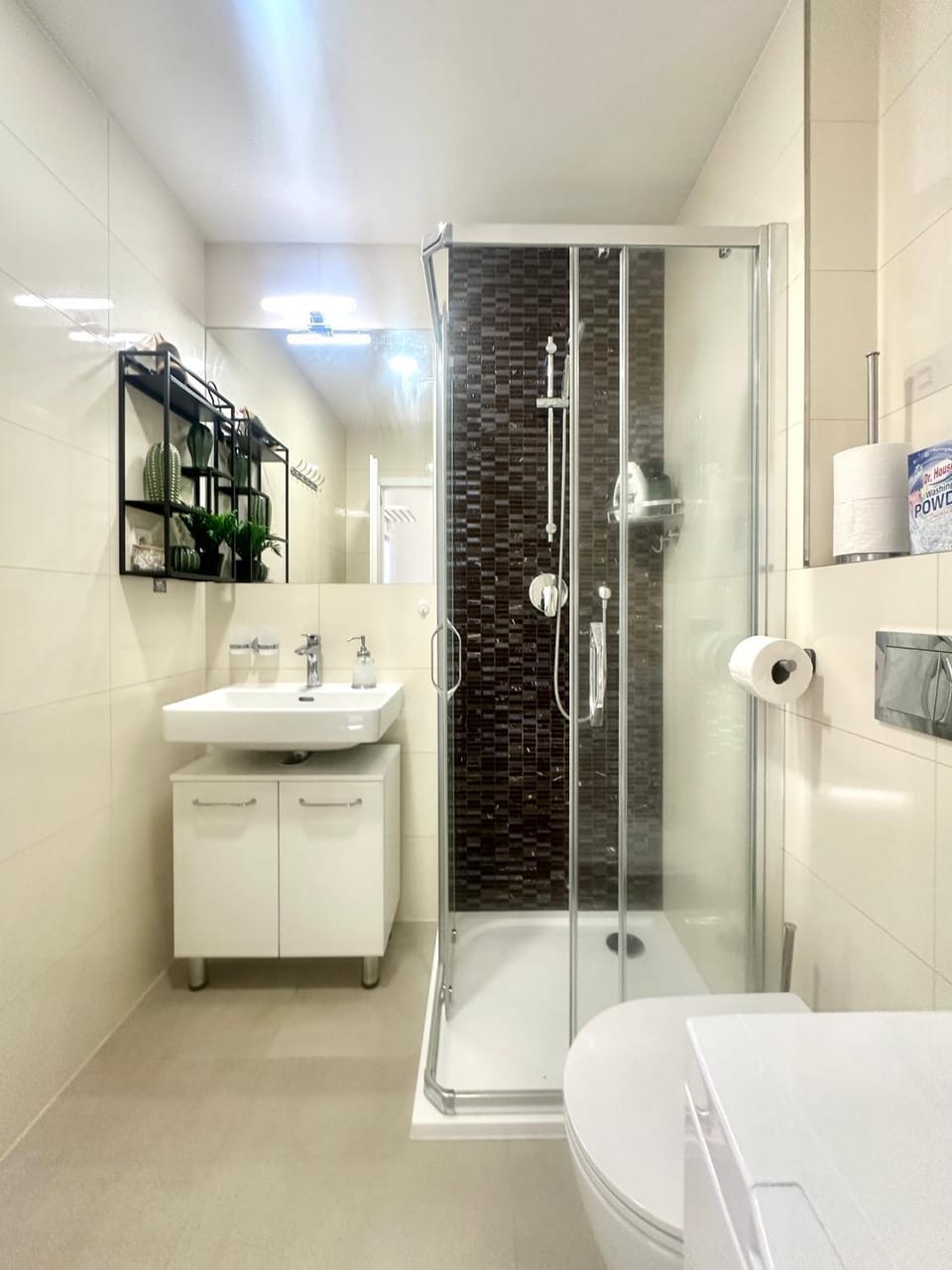 Shower, Toilet, Bathroom, towels