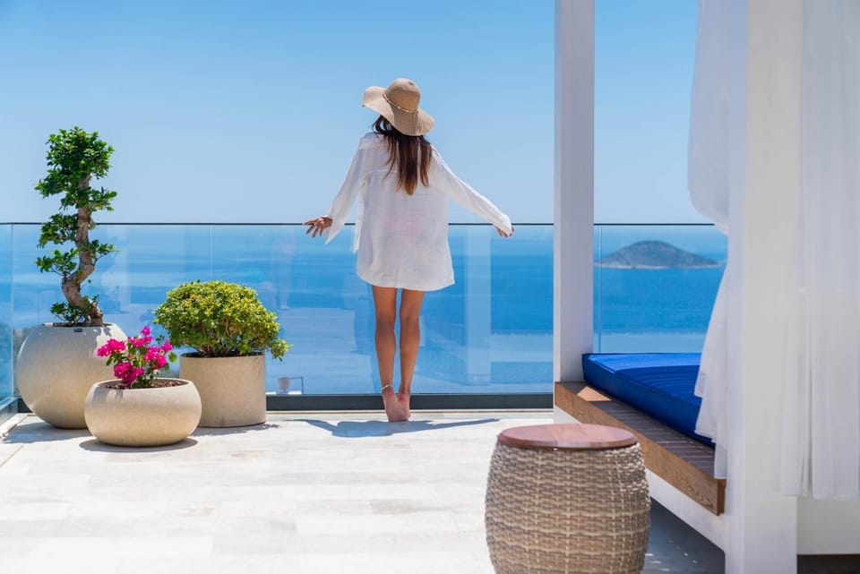 Day, View (from property/room), Balcony/Terrace, Sea view