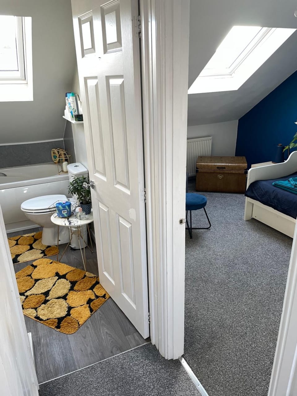 Bathroom, Bedroom