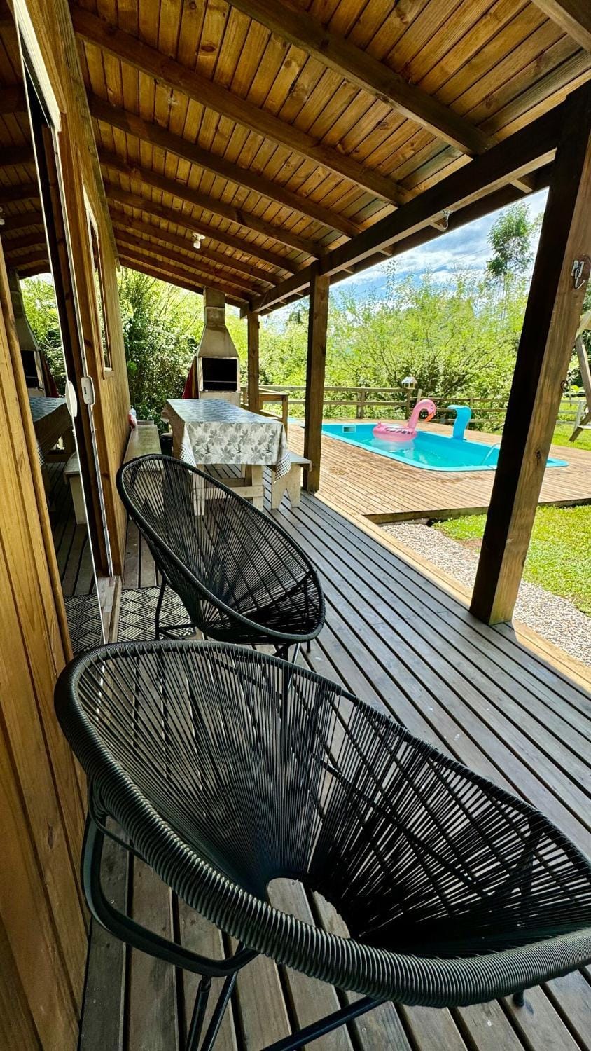 Sítio com piscina aquecida House in State of Santa Catarina