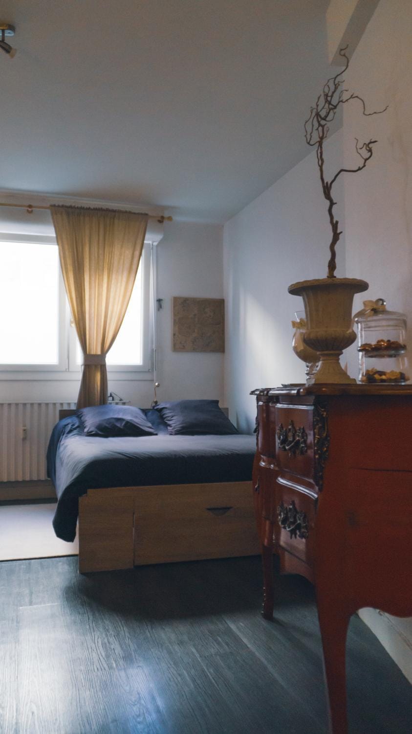 Bed, Bedroom