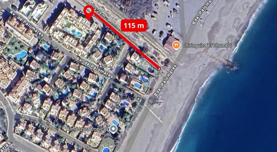 Nearby landmark, Day, Neighbourhood, Natural landscape, Bird's eye view, Beach, City view, Sea view, Street view
