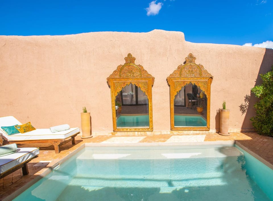 Patio, Day, Pool view, Swimming pool, Swimming pool, sunbed