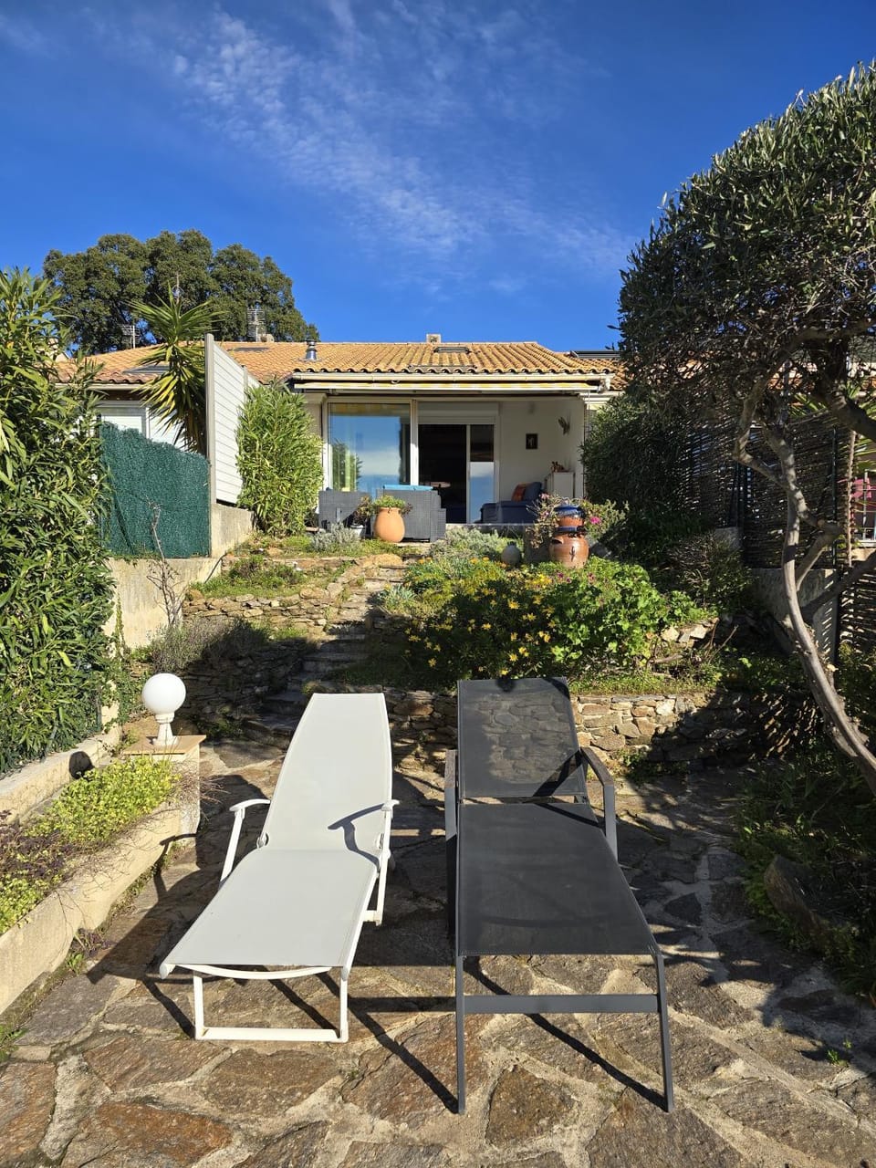 Property building, Garden view