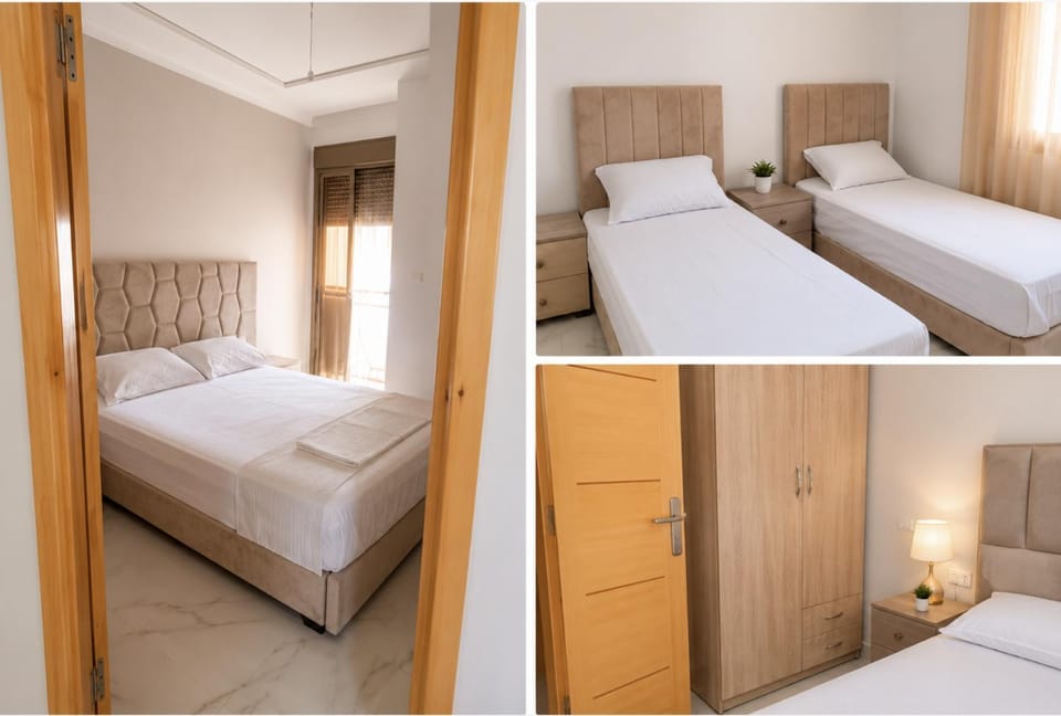 Photo of the whole room, Bedroom, wardrobe