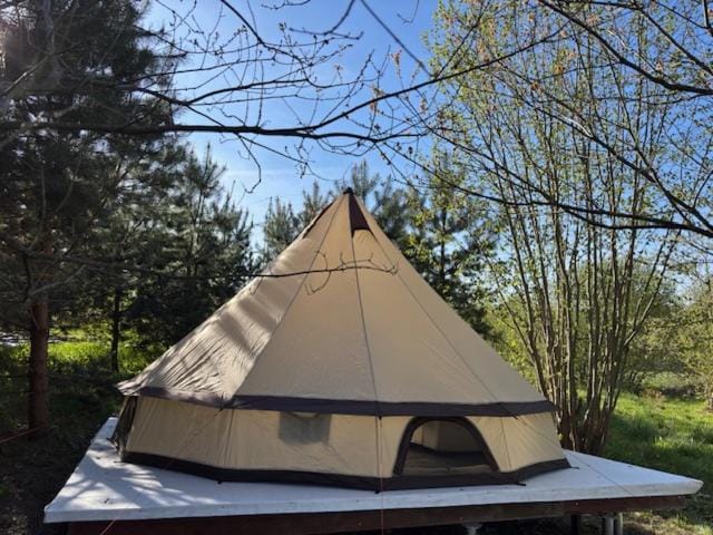 Glamping under the pines Luxury tent in Vilnius