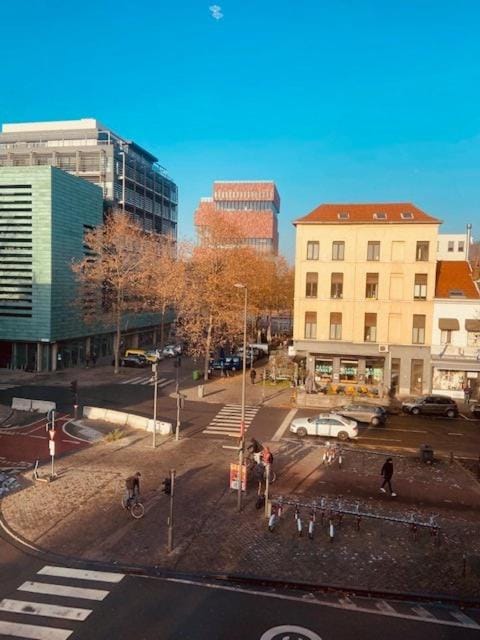 Charming & Spacious Duplex viewing the lovely MAS Apartment in Antwerp