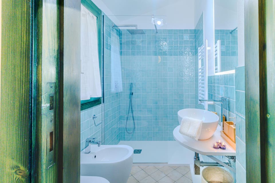 Shower, Toilet, Bathroom, towels