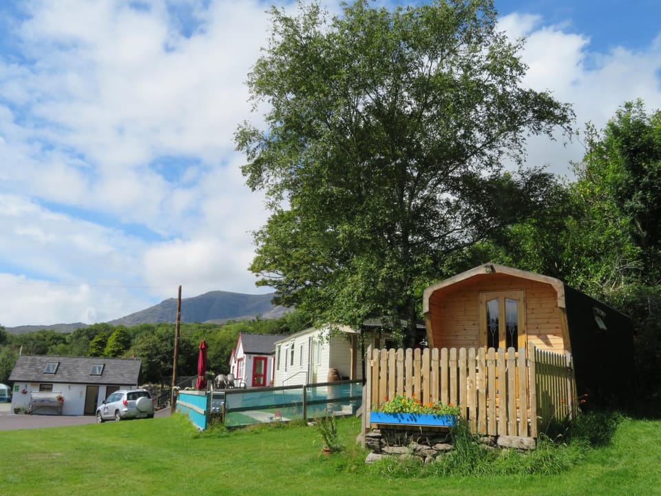 Natural landscape, Mountain view, Parking