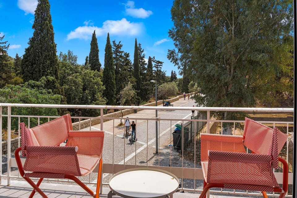 Patio, Spring, Day, View (from property/room), Balcony/Terrace, Living room, Seating area