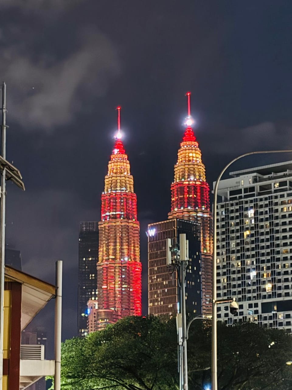 Night, City view