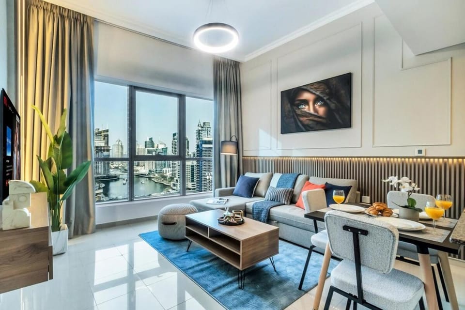 High floor Marina Views Walk to Beach JBR & Mall Apartment in Dubai
