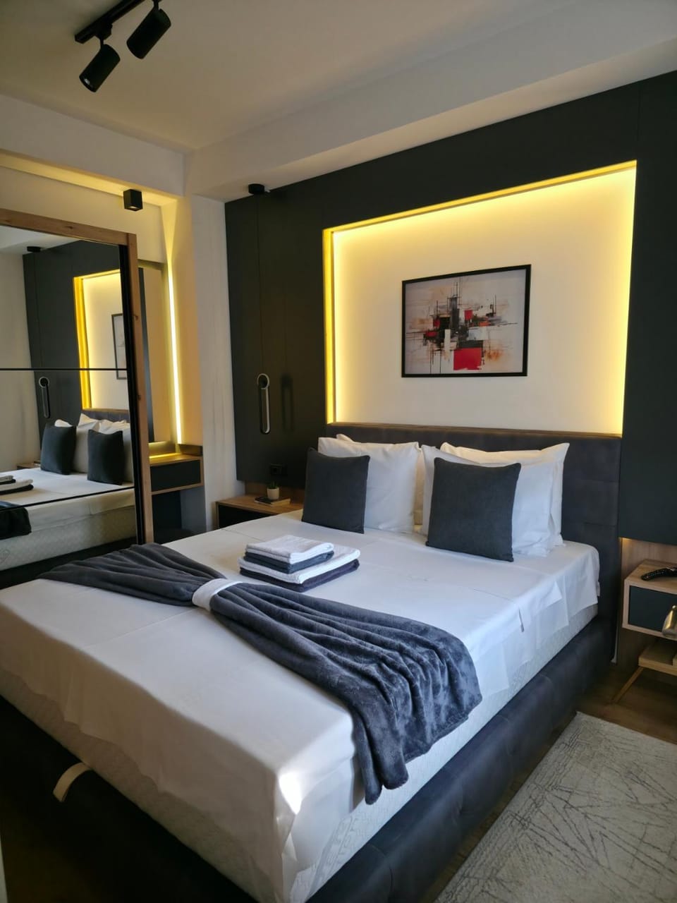 Bed, Bedroom