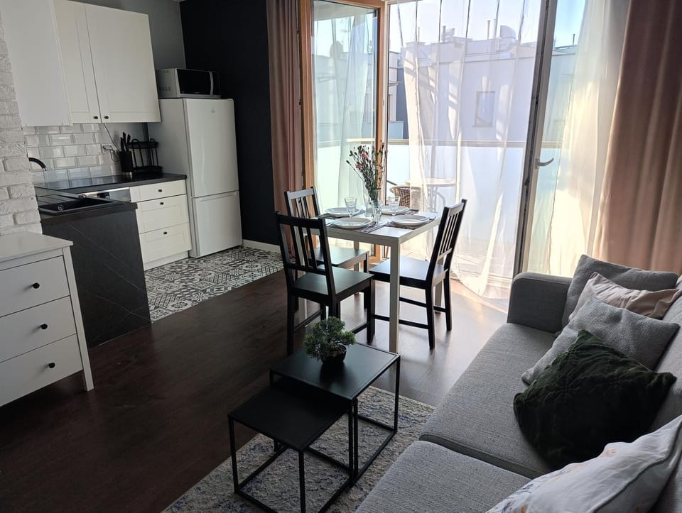 Kitchen or kitchenette, Living room, Seating area, Dining area, oven, stove