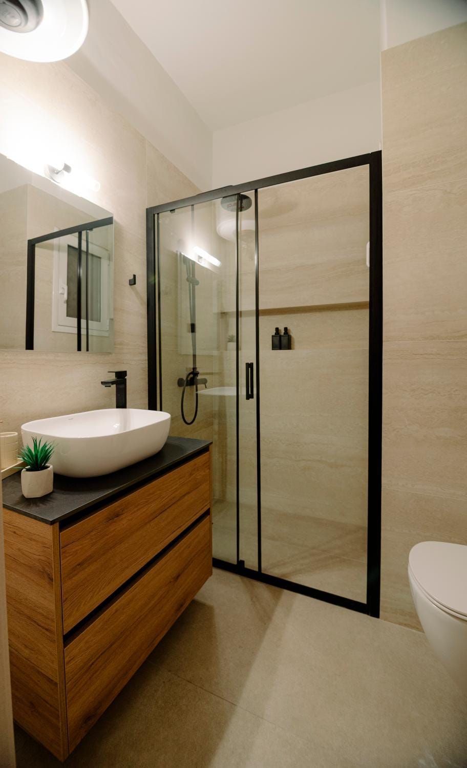 Shower, Bathroom, towels