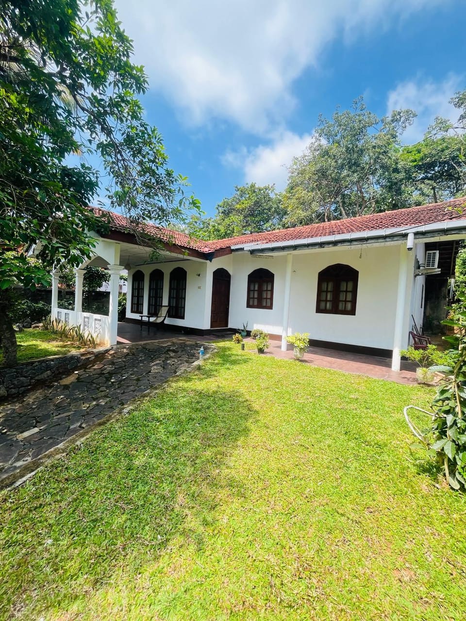 Property building, Garden view