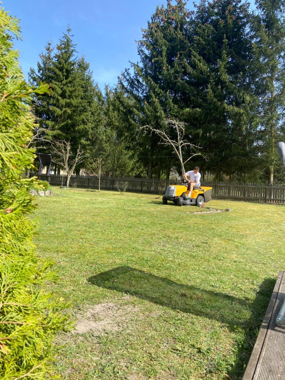 Property building, Spring, Garden, Garden view