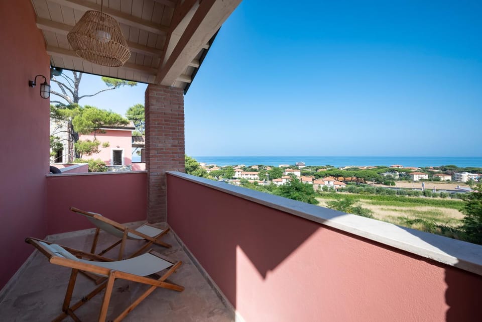 View (from property/room), Balcony/Terrace, Sea view