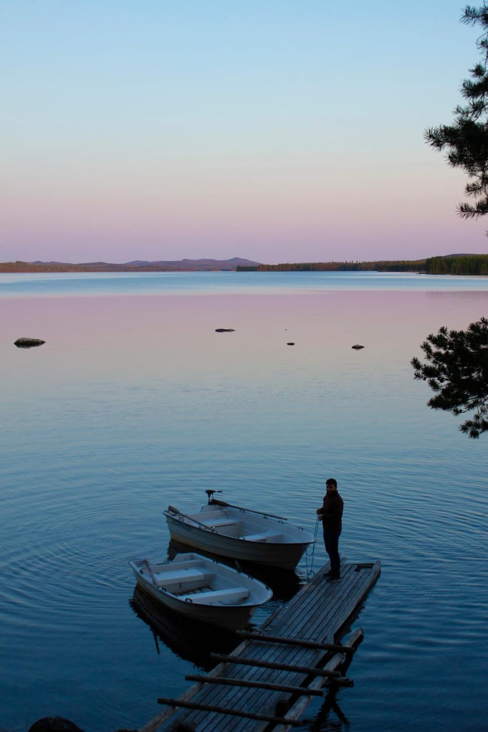 Natural landscape, Lake view, Sunrise, Sunset