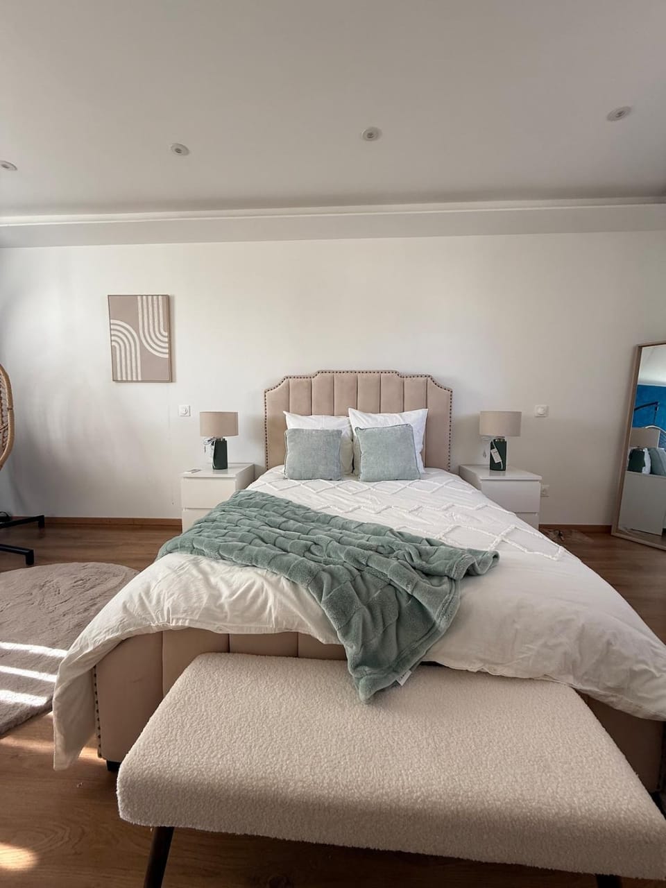 Bed, Bedroom