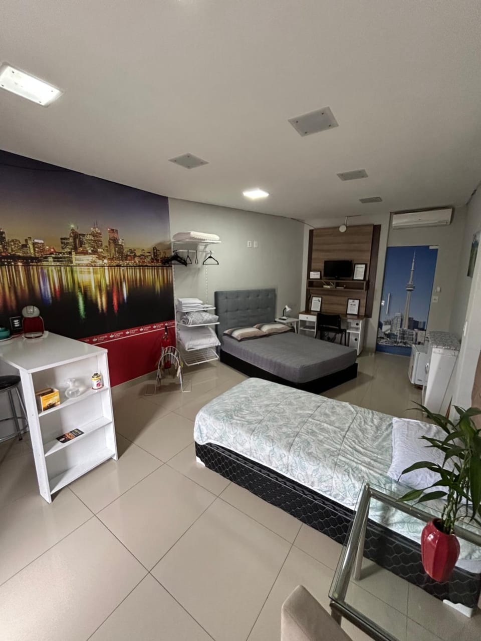 Loft confortável com Self Cheking Bed and Breakfast in Joinville