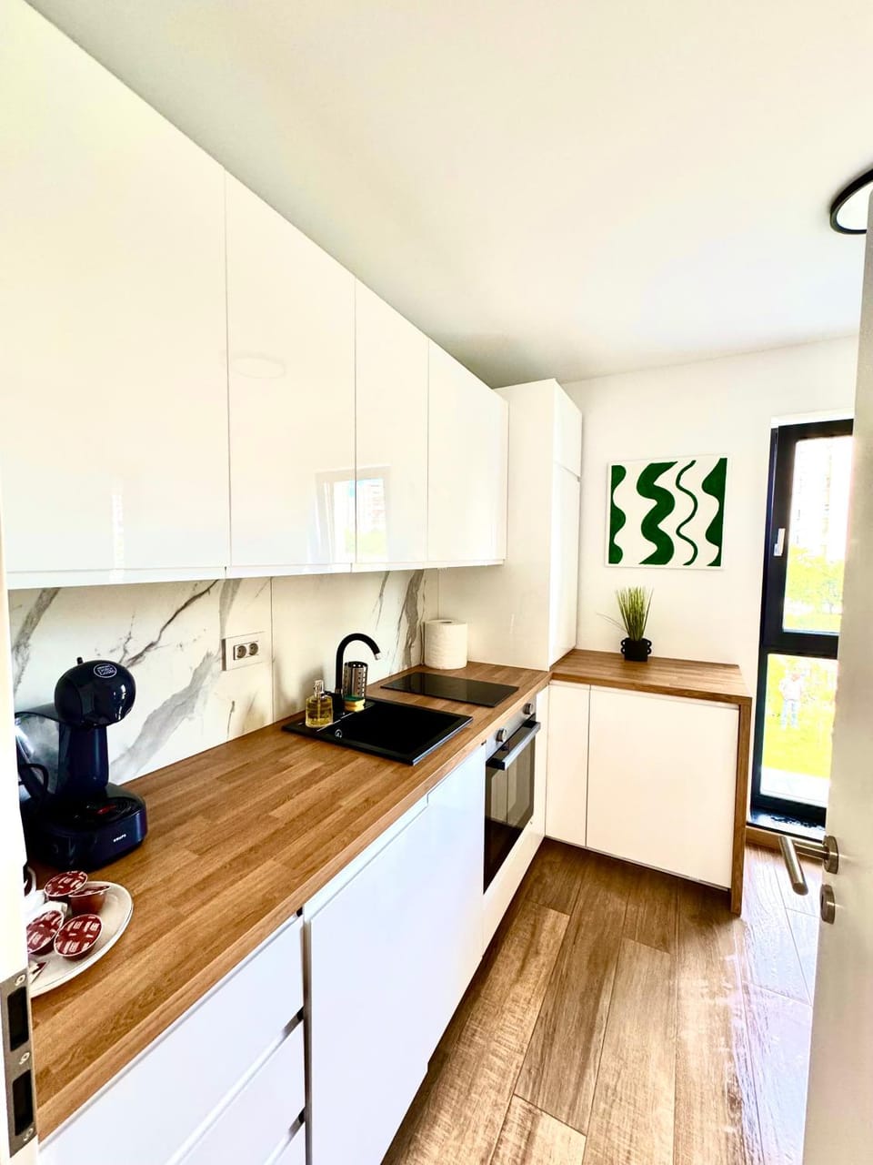 Kitchen or kitchenette, kitchen