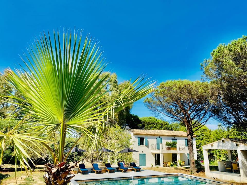 Property building, Garden view, Pool view, Swimming pool, sunbed