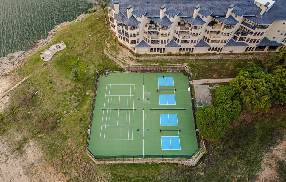 Color Pop by the Pool Apartment in Lago Vista
