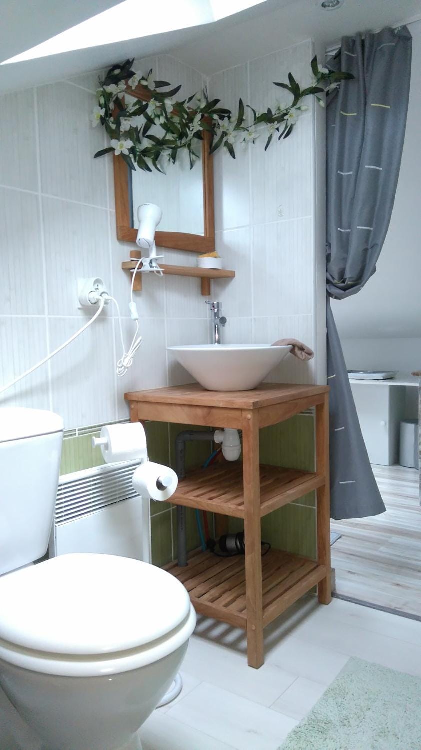 Toilet, Bathroom, towels