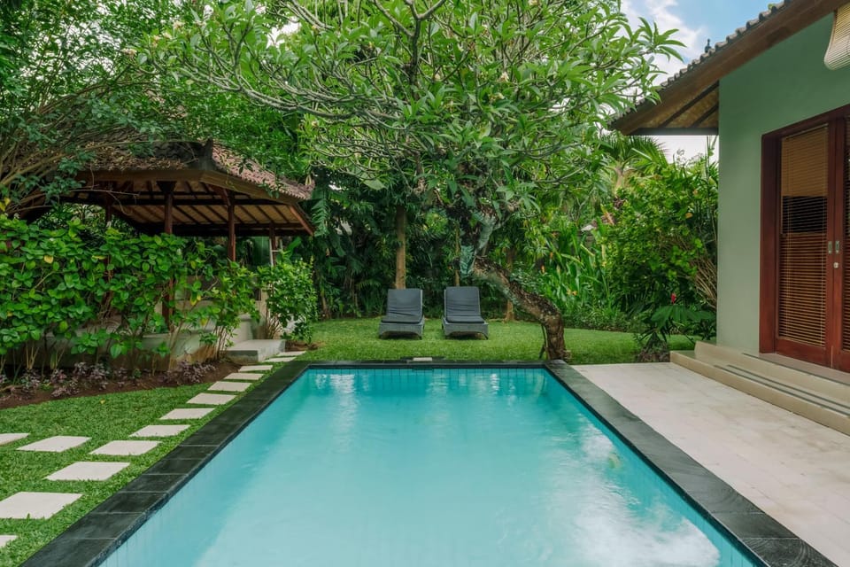 Garden, Garden view, Pool view, sunbed