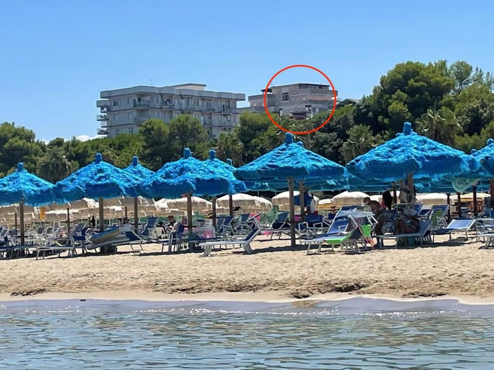 Property building, Nearby landmark, Beach