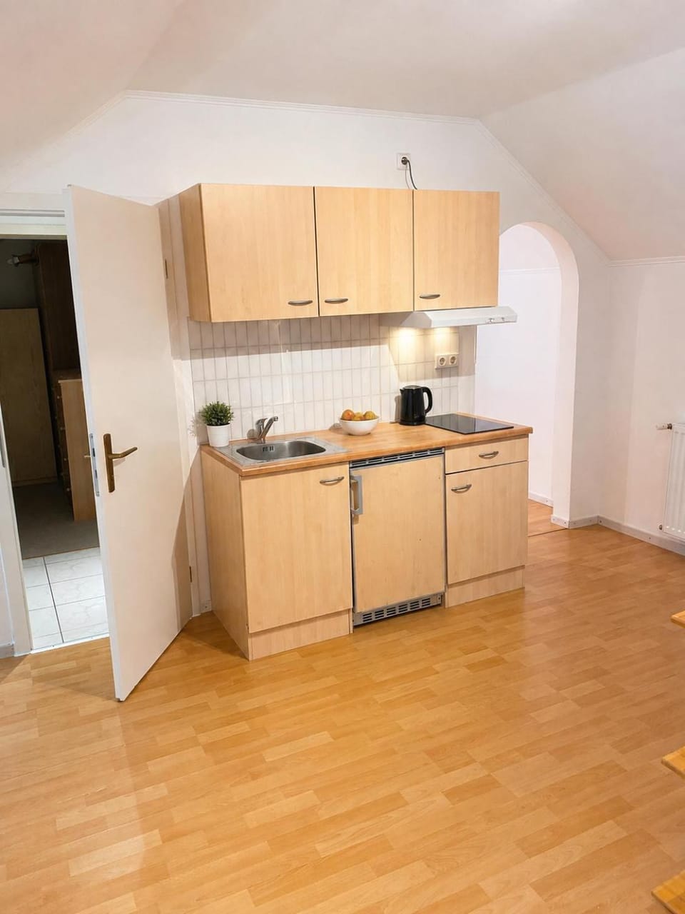Kitchen or kitchenette, kitchen