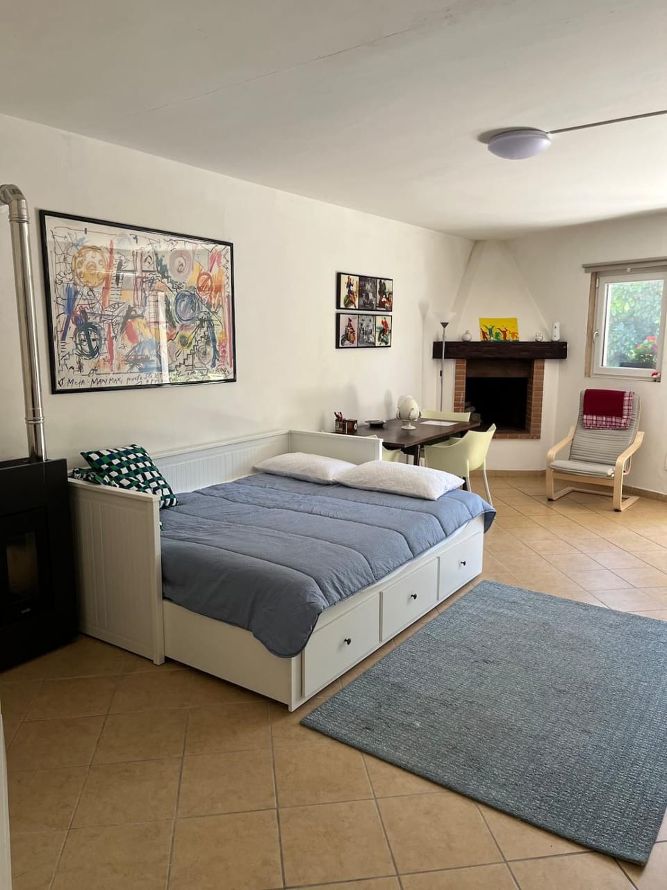 Living room, Bedroom