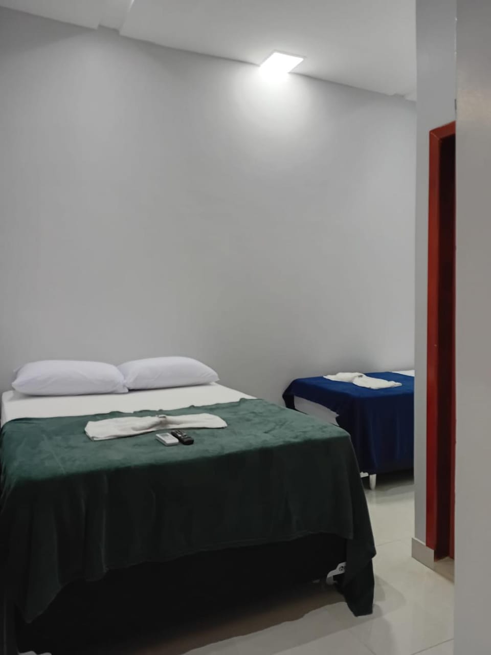 Quarto suíte 8, cama casal1, cama solteiro 1 Apartment hotel in State of Tocantins