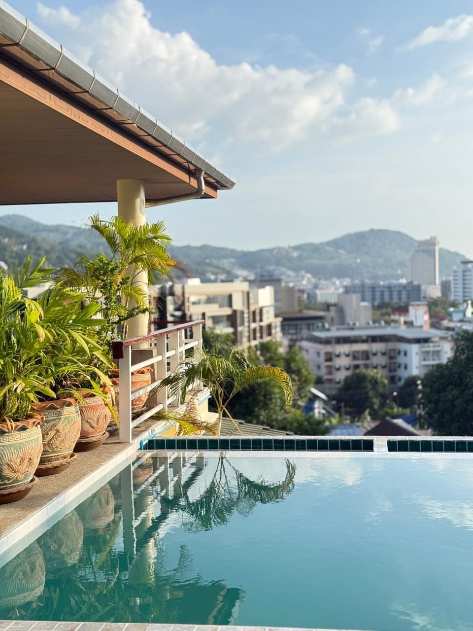 Day, City view, Swimming pool
