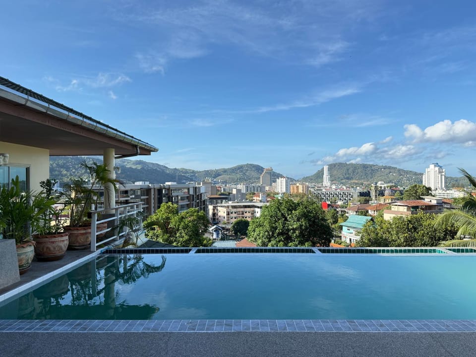 Day, City view, Mountain view, Swimming pool, Swimming pool