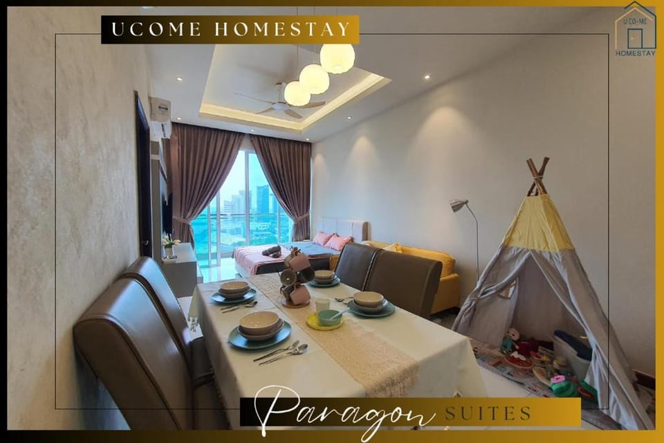 Paragon Suites JB City Near CIQ by Ucome Homestay Apartment in Johor Bahru