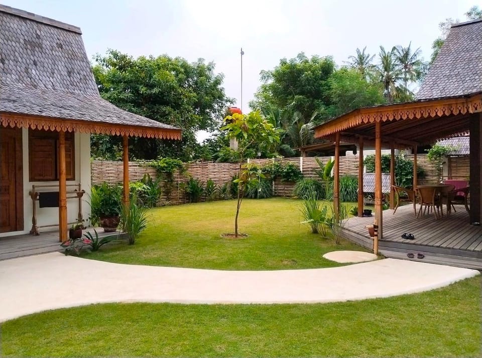 Property building, Garden view
