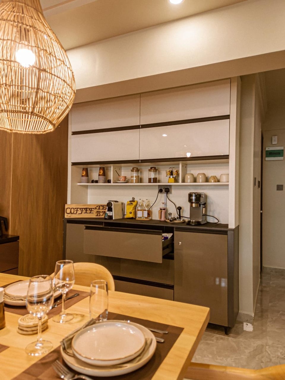 Japandi Luxe,2 Bed Coffee Bar,Gym,Vintage Vinyl,Japanese aesthetics, 2Bed! Apartment in Nairobi County