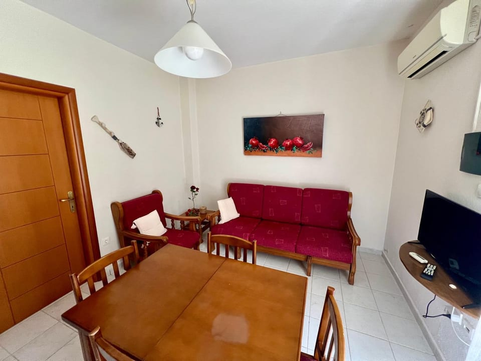 Living room, air conditioner